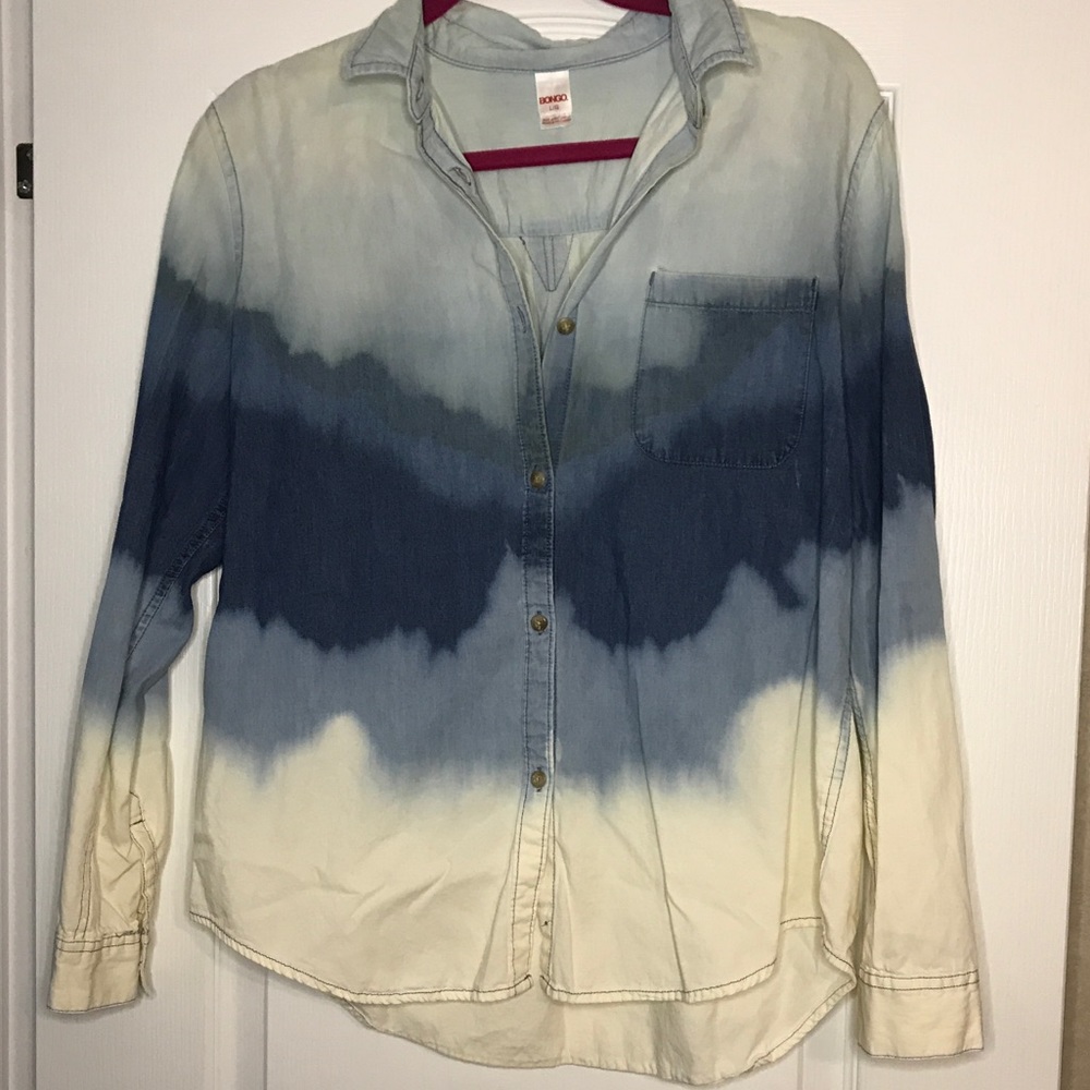 Bleached Bongo Jean Button Up